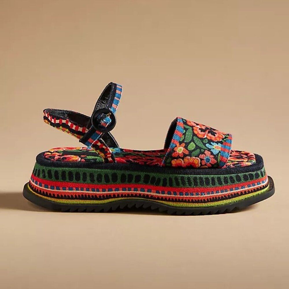 Farm Rio Spring Delight Sandals - Picture 2 of 14